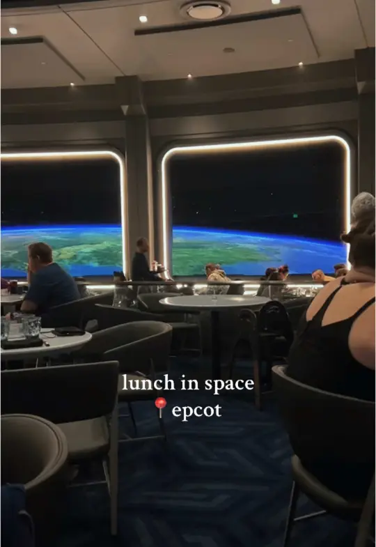 Space 220 Restaurant in Orlando showing visit, drinks, lunch, video by pocketpauli on TikTok