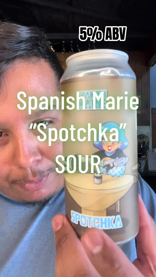 Spanish Marie Brewery in Miami showing beer review, sour beer, craft beer, video by carranco_ontap on TikTok