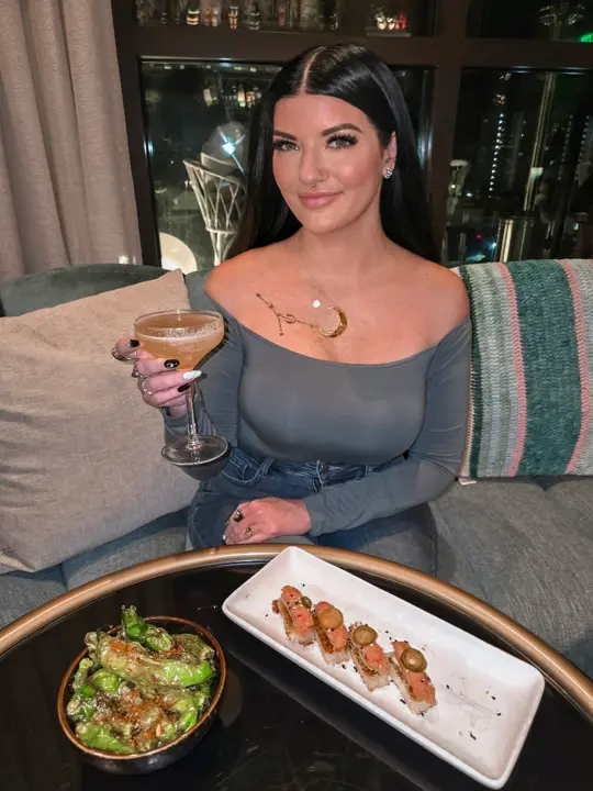 Sparrow St Pete in St. Petersburg showing rooftop restaurant, food, drinks, views, video by laurielivinlife on TikTok