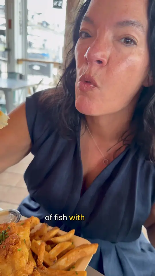  in Florida showing food, grouper cheeks, sushi nachos, wontons, video by Nabetsi Travels on Facebook