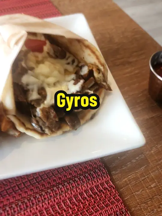 Spice Odyssey Grill in Hiram showing greek food, gyros, video by yuyumaria111 on TikTok