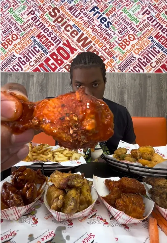 Spice Wing Douglasville in Douglasville showing food review, visiting a restaurant, video by therealgagrubs on TikTok