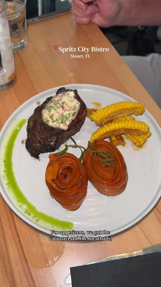Spritz in Stuart showing review, visit, video by itscayleesmith on TikTok