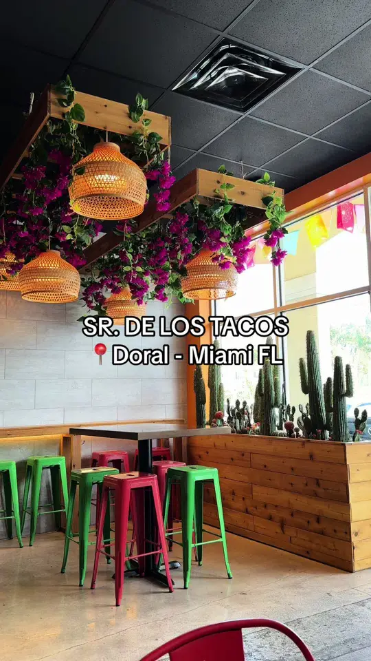 Sr de los Tacos Doral in Doral showing mexican food, tacos, video by comeoutwithbase on TikTok