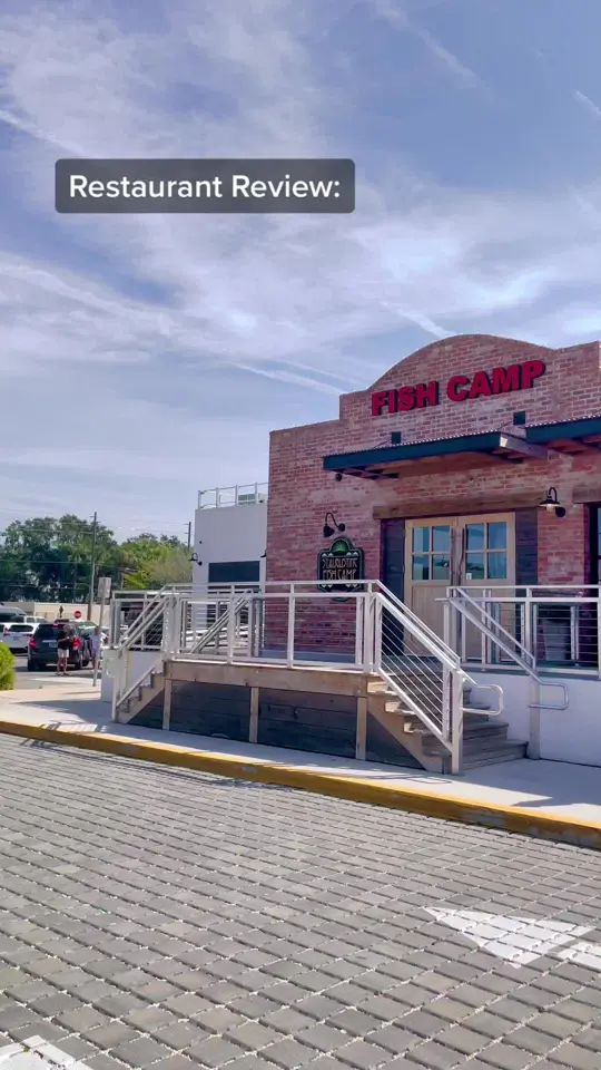 St. Augustine Fish Camp in St. Augustine showing seafood, restaurant visit, video by mymacroscopiclife on TikTok