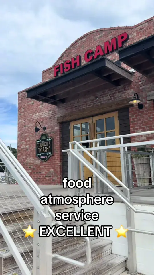 St. Augustine Fish Camp in St. Augustine showing restaurant, family friendly, water view, video by kisses_cass on TikTok