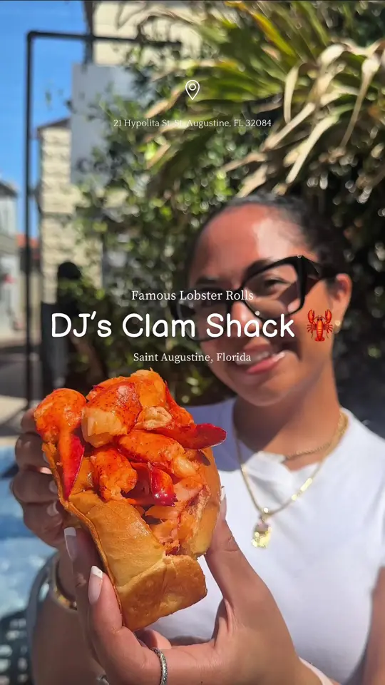 St. Augustine Seafood Company on TikTok, video by aleiastraveldiary