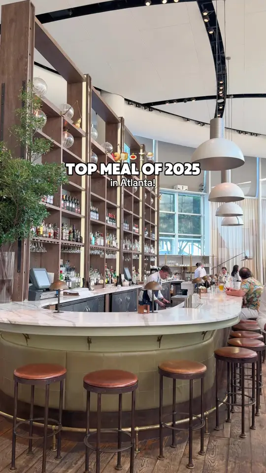 St. Cecilia in Atlanta showing review, atmosphere, food, drinks, dessert, video by itslindseyeaton on TikTok