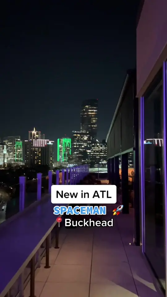 St. Julep in Atlanta showing cocktail, rooftop bar, video by cassidymilan_ on TikTok