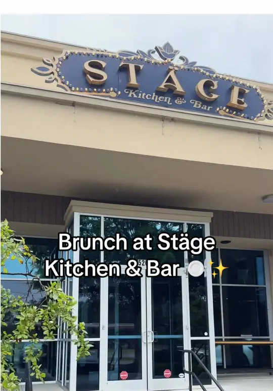 Stäge Kitchen & Bar in Peachtree Corners showing review, visit, brunch menu, lychee mocktail, vibes, video by torres.lt1 on TikTok