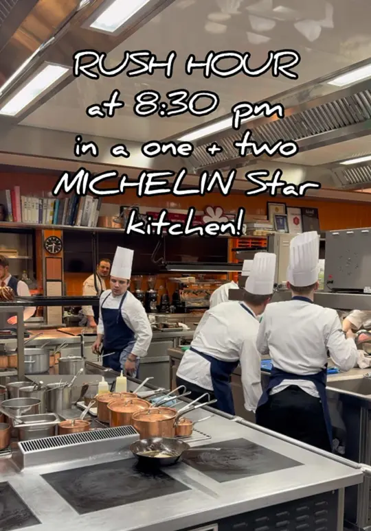 Star Kitchen in Savannah showing food, michelin star kitchen, video by travelgastronomist on TikTok