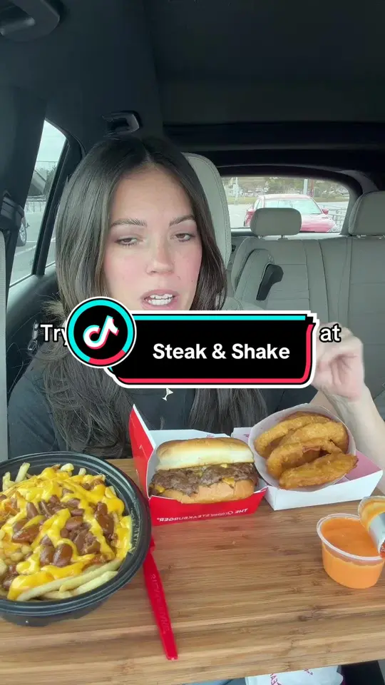 Steak 'n Shake on TikTok, video by eatdrinkbemandy