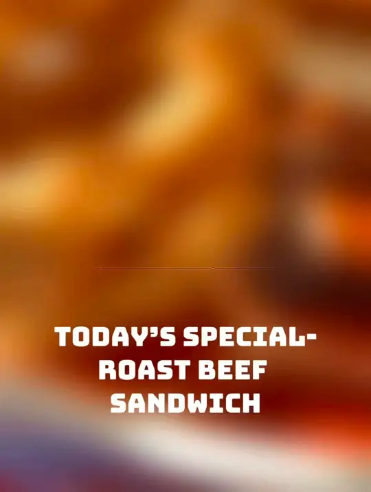 Steffens Restaurant in Kingsland showing food, deep south shore style roast beef sandwich, video by Steffens Restaurant on Facebook
