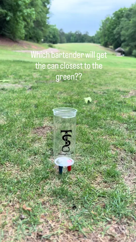 Stirrup Trouble in Columbus showing cocktail, canned cocktails, video by the_stirrup_trouble on TikTok