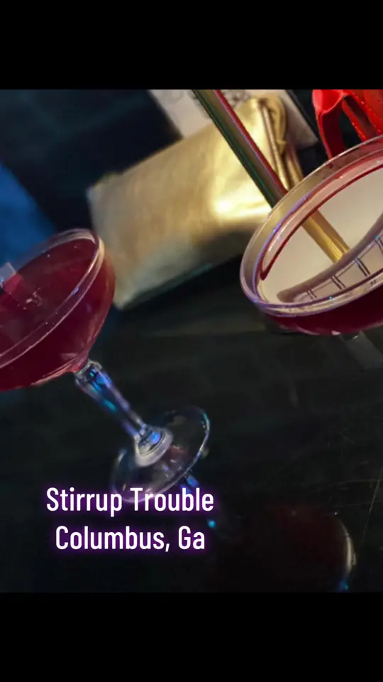 Stirrup Trouble in Columbus showing drinks, atmosphere, video by mzunique19 on TikTok