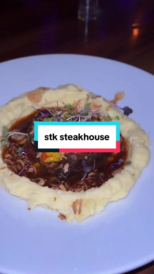 STK Steakhouse in Orlando showing review, visit, video by the.foodie.patootie on TikTok