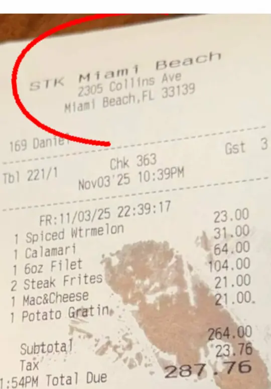 STK Steakhouse South Beach in Miami Beach showing visit, dinner, steakhouse, video by short_storiestime on TikTok