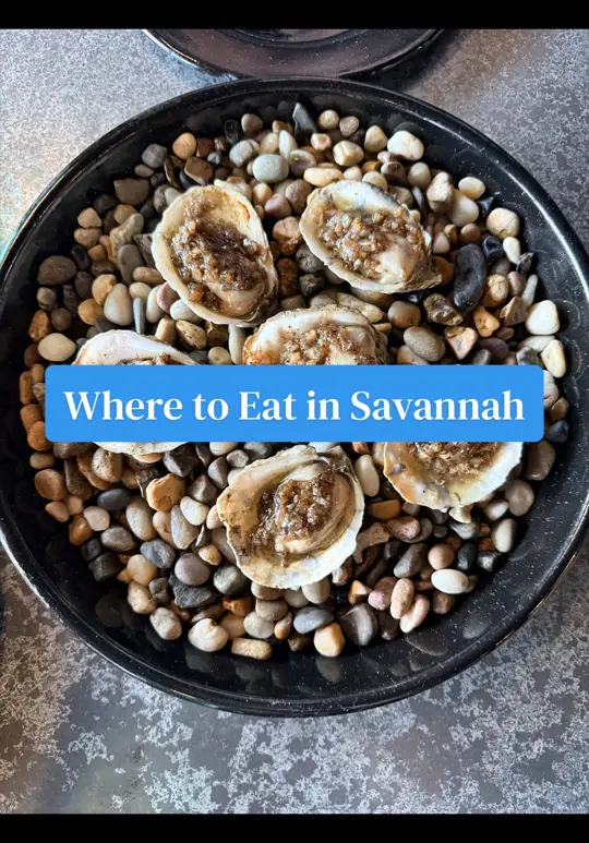 Stone & Webster Chophouse in Savannah showing oysters, chicken, chocolate, video by sarahbtravelin on TikTok