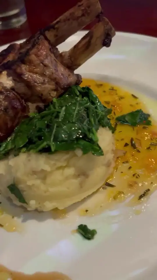 Stonewood Grill & Tavern in Daytona Beach showing review, visit, video by discoverdaytonabeach on TikTok