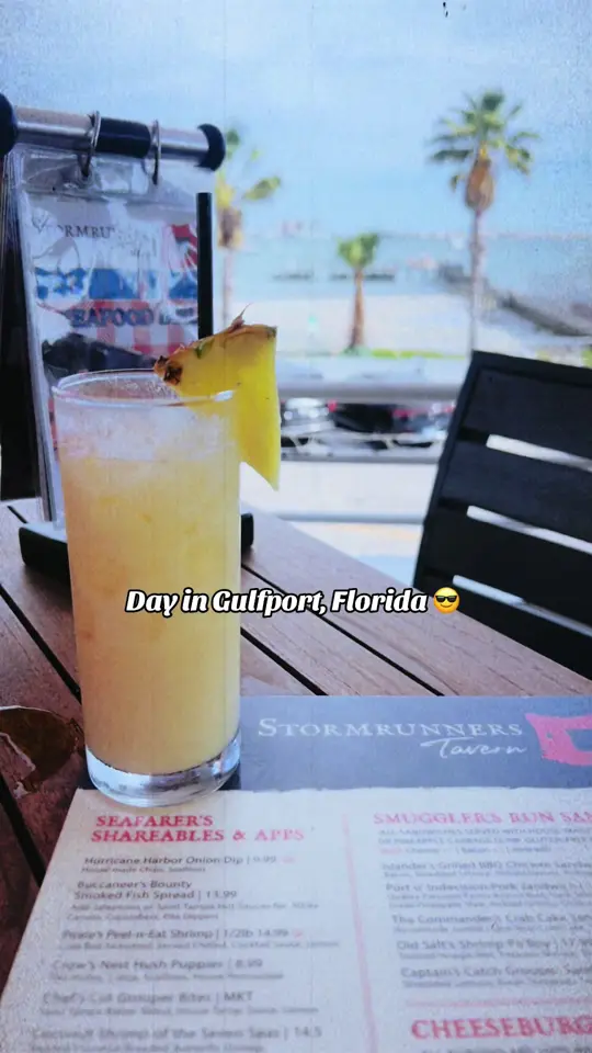 Stormrunners Tavern in Gulfport showing review, visit, video by angiecarternwa on TikTok