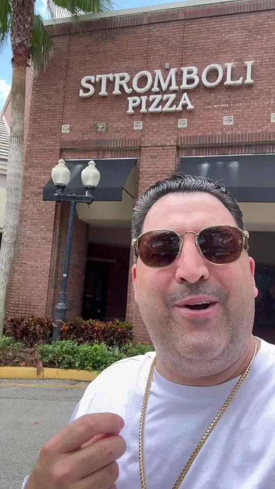 Stromboli Pizza in Plantation showing pizza, visit, video by lilmomozzarella on TikTok