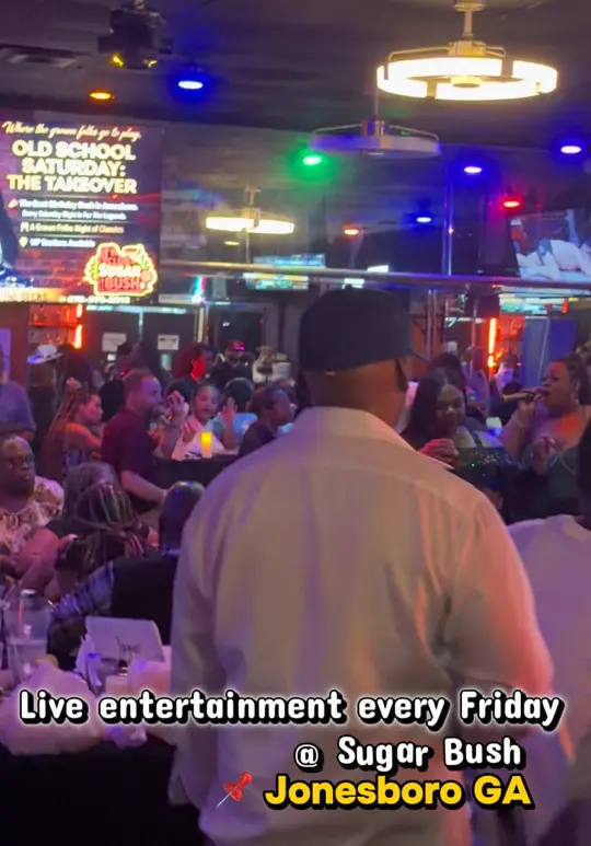 Sugar Bush Bar & Grill Sports Bar in Jonesboro showing live entertainment, atmosphere, video by clubsugarbush on TikTok