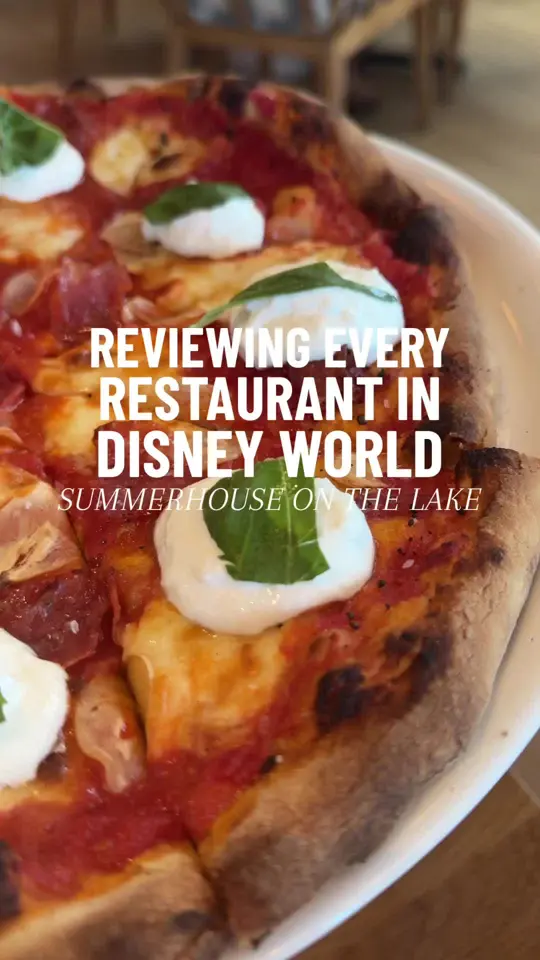 Summer House On The Lake in Lake Buena Vista showing review, visit, drinks, dinner, potato salad deviled eggs, video by bethanyvinton on TikTok