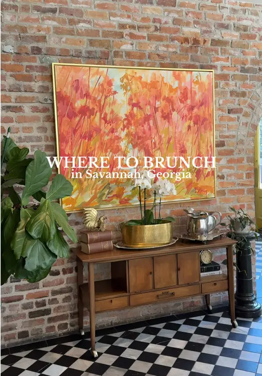 Sunday Sunday in Savannah showing brunch, sweet sundays in paris, sunday egg rolls, duck fat potatoes, zucchini frites, avocado fresh rolls, video by thelongweekender on TikTok