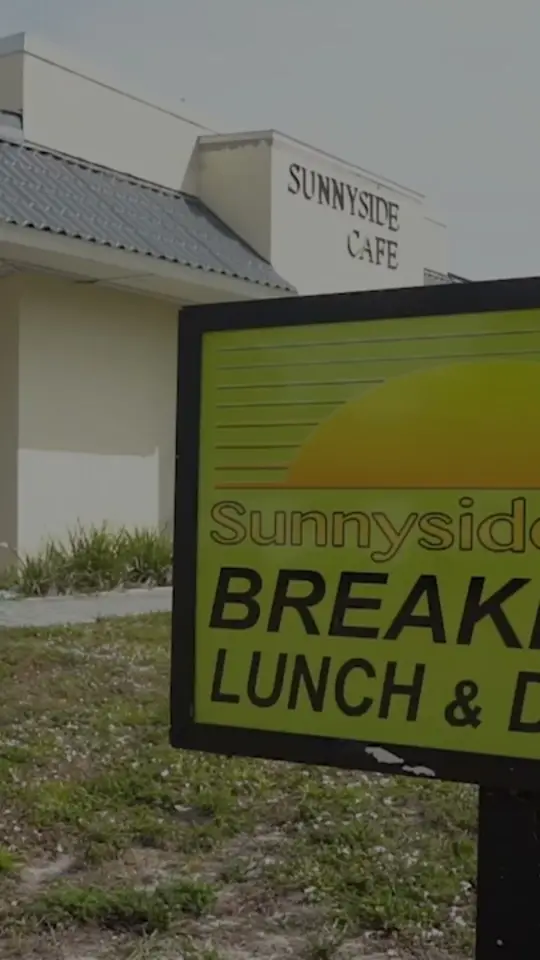 Sunnyside Cafe in Sarasota showing review, visit, video by Sunnyside Cafe on Facebook