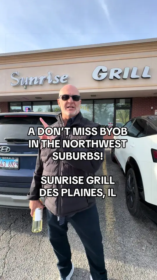 Sunrise Diner in Brunswick showing review, visit, breakfast, lunch, four-star dining experience, video by alangradei on TikTok