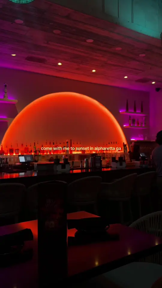 Sunset Alpharetta in Alpharetta showing restaurant, atmosphere, video by thejadawynter on TikTok