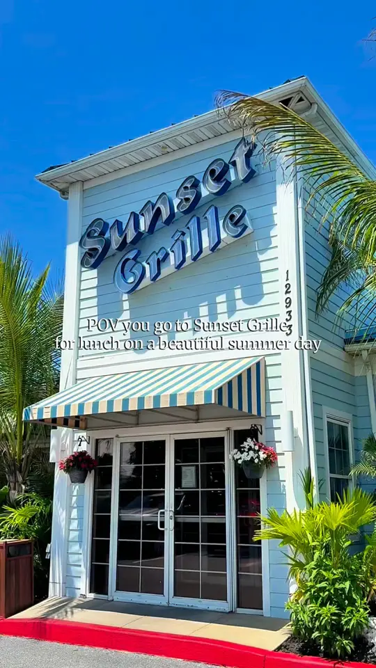 Sunset Grille in Marco Island showing lunch, weekend, video by Sunset Grille on Facebook