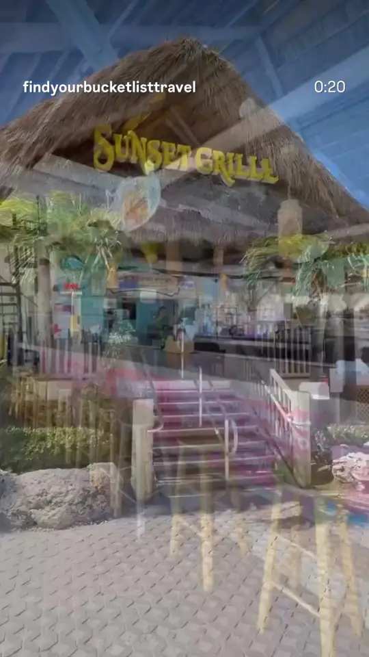 Sunset Grille & Raw Bar in Marathon showing dj, pool party, video by Cartel baggers on Facebook