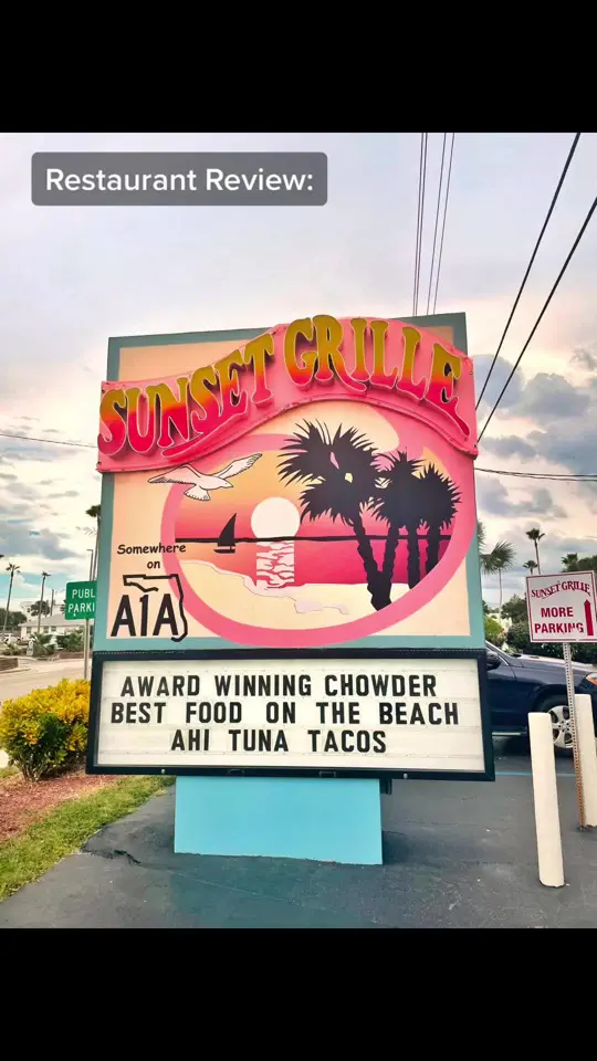 Sunset Grille on TikTok, video by mymacroscopiclife