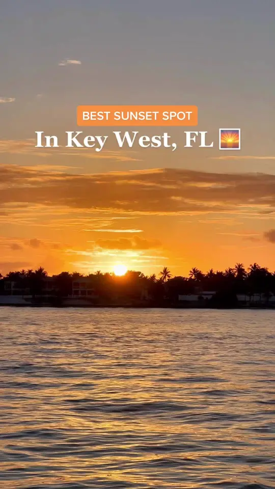 Sunset Pier in Key West showing sunset, venue, video by travelwithdna on TikTok