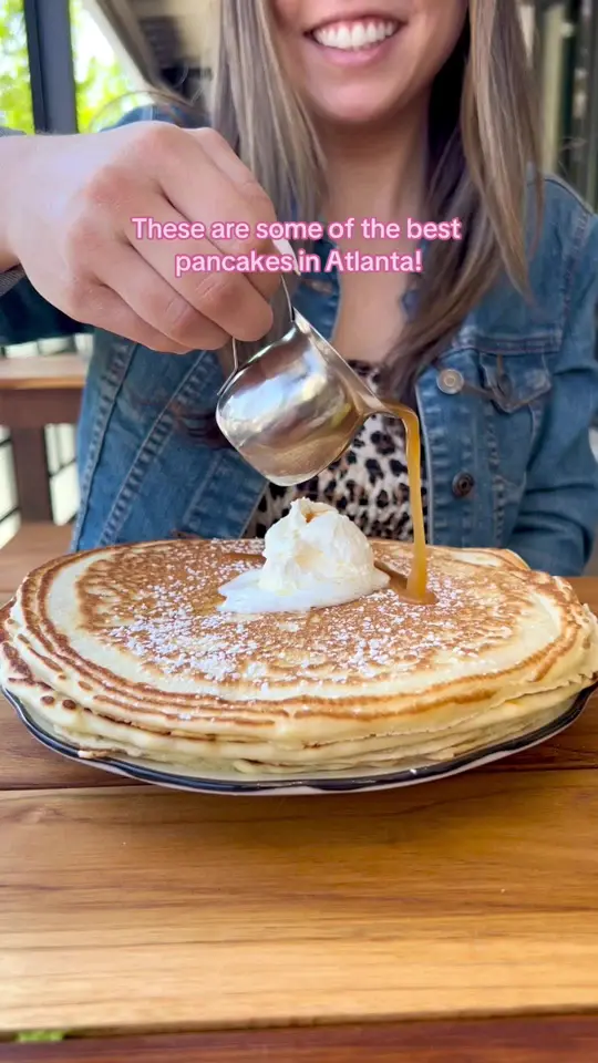 Superica in Atlanta showing food, hotcakes, pancakes, brunch, video by atlbucketlist on TikTok