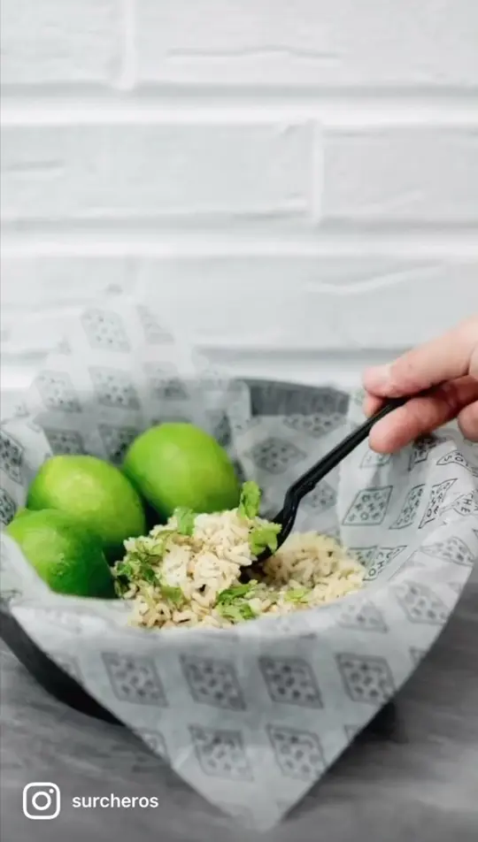Surcheros in Jesup showing food, cilantro lime rice, video by Surcheros - Jesup, GA on Facebook