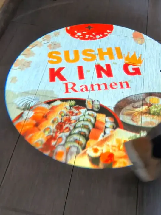 Sushi King in Daytona Beach showing all you can eat sushi, video by lucky_chucky on TikTok