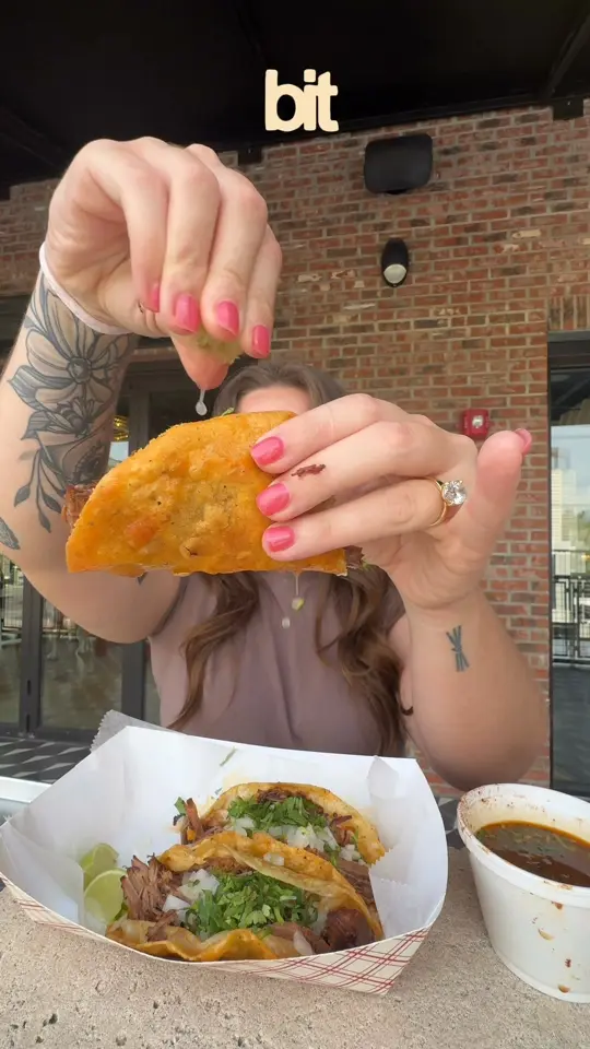 Sushi Pop in Orlando showing food, sushi pop, birria tacos, boba tea, video by Lyssmorrissette on Facebook