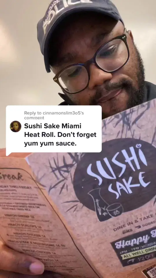 Sushi Sake South Miami in Miami showing sushi rolls, food review, video by tastethetown on TikTok