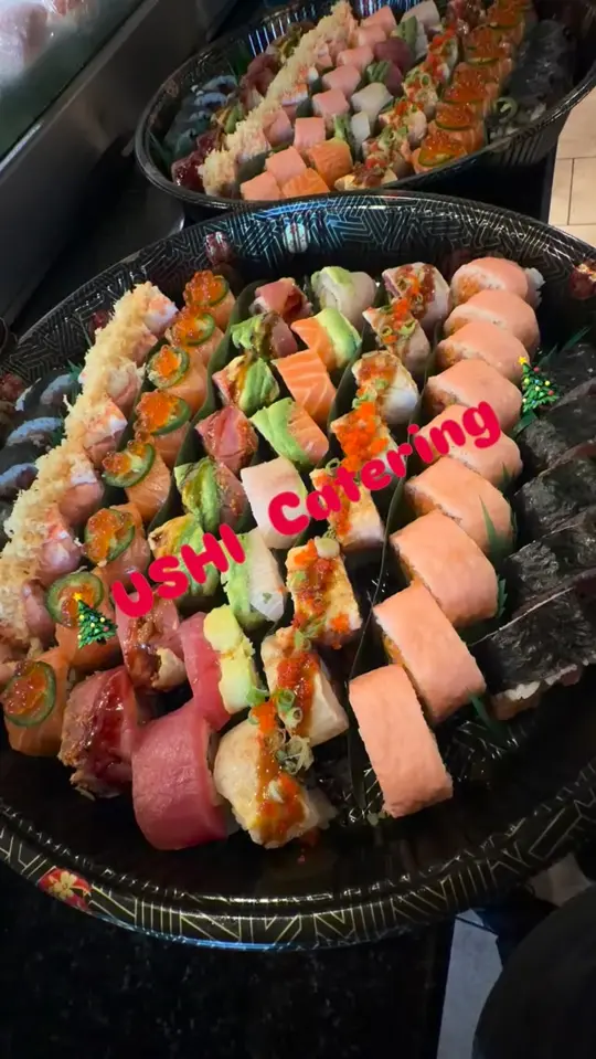 Sushi Ushi Japanese Restaurant in Valrico showing catering, sushi, video by Sushi Ushi on Facebook