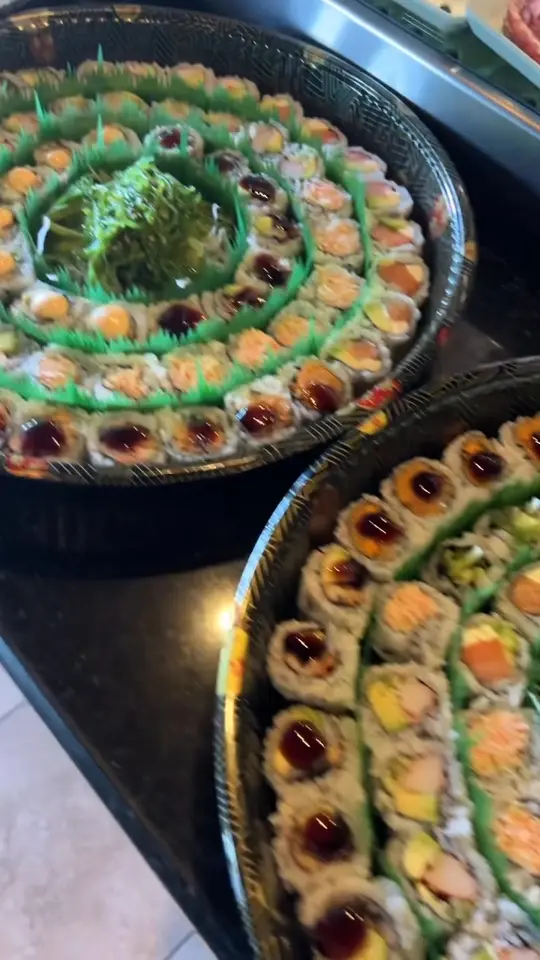 Sushi Ushi in Valrico showing sushi, video by Sushi Ushi on Facebook