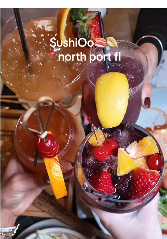  in Florida showing sushi, restaurant visit, video by maddiemayynard on TikTok