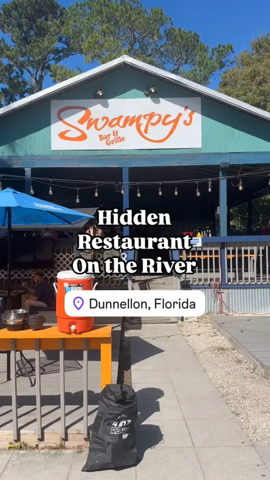  in Florida showing review, visit, atmosphere, redfish pontchartrain, river views, cornhole, video by Edwin Dix on Facebook