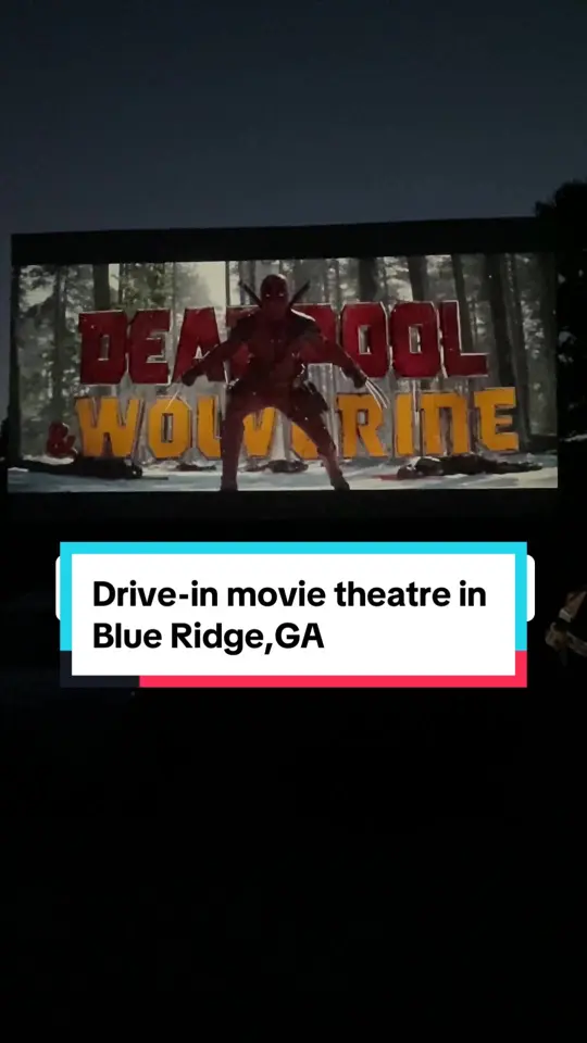 Swan Drive-In Theatre & Diner in Blue Ridge showing review, visit, video by jaz.glvn on TikTok