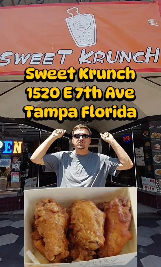 SWEET KRUNCH - Wesley Chapel in Wesley Chapel showing food, soy garlic fried chicken, video by The Honest Food Guy on Facebook