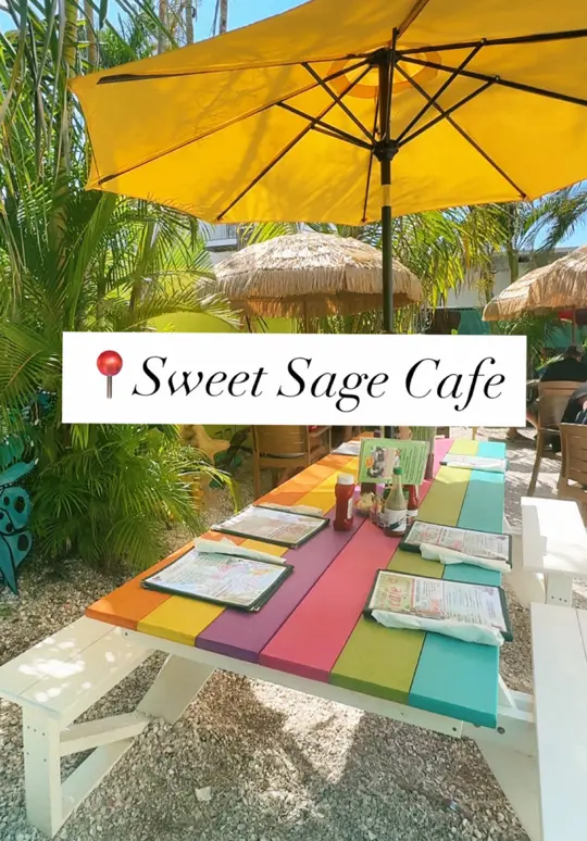 Sweet Sage Cafe in North Redington Beach showing brunch, food, gift shop, review, video by rayshells on TikTok