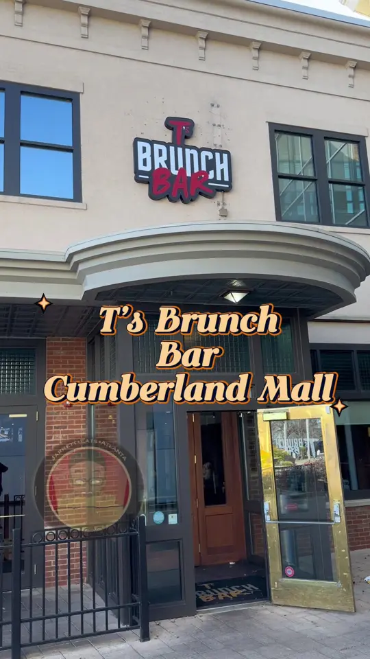 T's Brunch Bar in Atlanta showing review, food, fried green tomatoes, video by jarrettisnotimpressed on TikTok