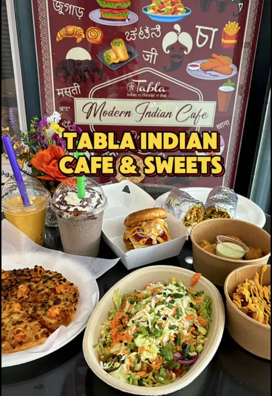 Tabla Indian Restaurant Orlando in Orlando showing restaurant, fast casual indian food, sweets, video by eatswithalicia on TikTok