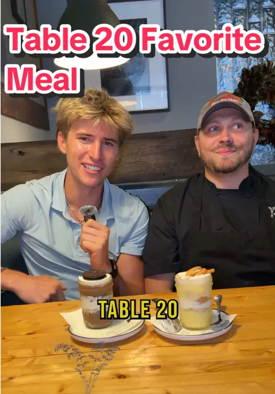 Table 20 in Cartersville showing food, chef-made plate, video by codypremer on TikTok